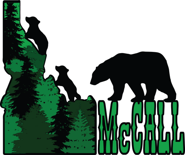 3 Bears Climbing Idaho-McCall Sticker
