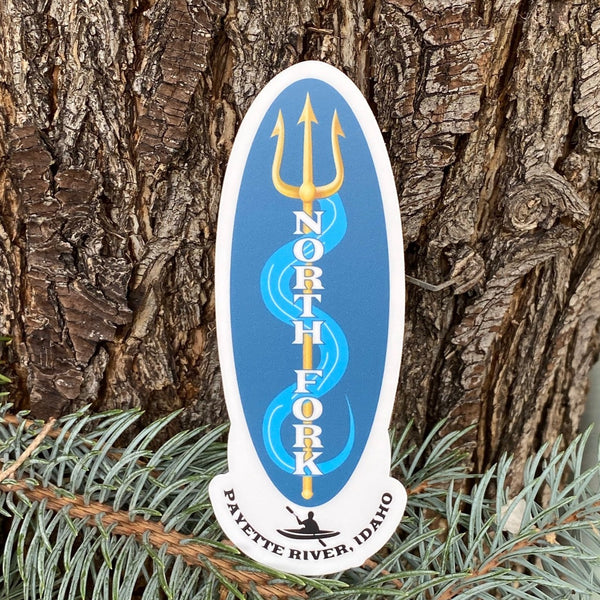 North Fork Kayaking Sticker