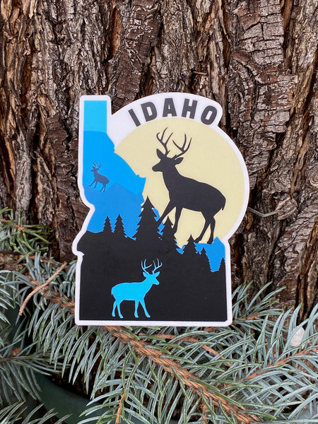 Idaho Deer Sticker