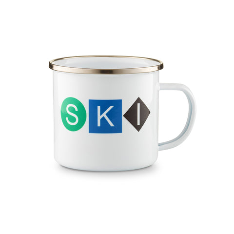 SKI Signs Camper Mug