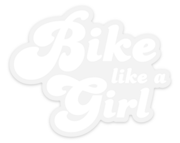 Bike like a Girl Sticker