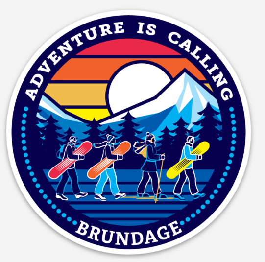 Adventure Is Calling/Brundage Sticker