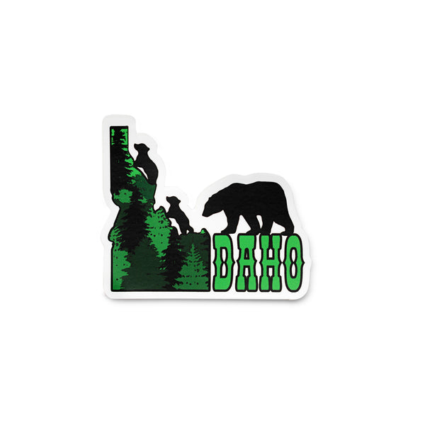 3 Bears Climbing Idaho Sticker