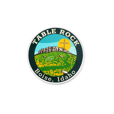 Table Rock Boise Idaho Sticker