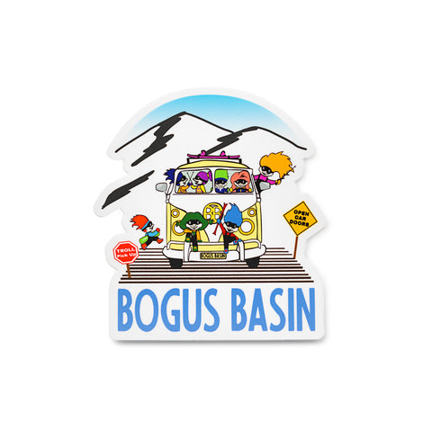 Bogus Basin Trolls Sticker