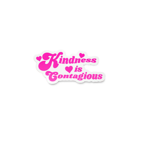 Kindness is Contagious Sticker