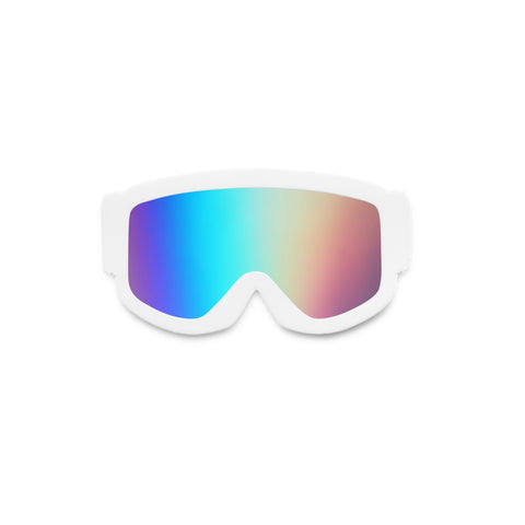 Ski Goggle Sticker in Holographic