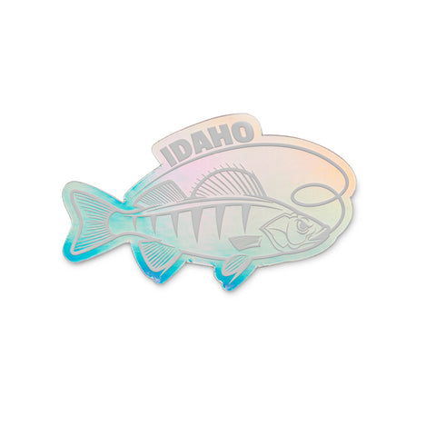 Idaho Fishing Holographic Sticker