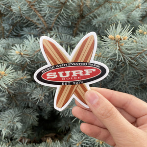 Surf Boise/Boise Whitewater Park Sticker