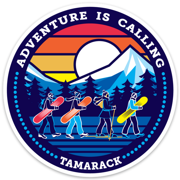 Adventure Is Calling/Tamarack Sticker