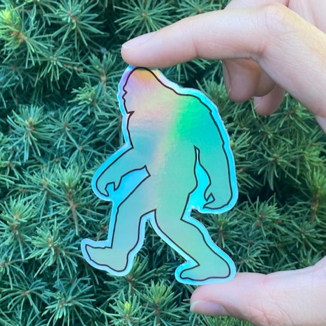 Bigfoot Holographic Sticker