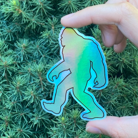 Bigfoot Holographic Sticker