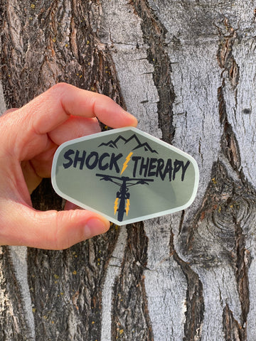 Shock Therapy Sticker