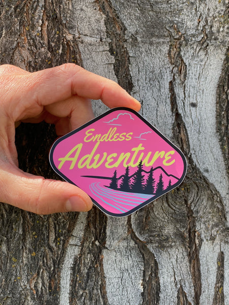 Endless Adventure Sticker
