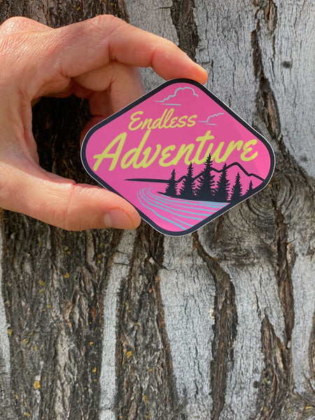 Endless Adventure Sticker